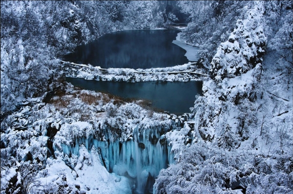 Фото самых красивых, опасных, зимних водопадов, пейзажи