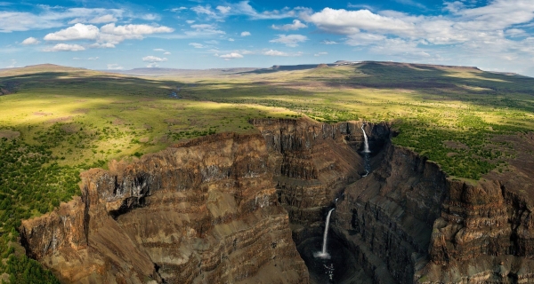 Известные водопады России: местонахождение, описание, фото