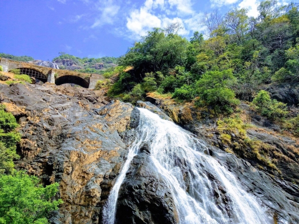 Как доехать до водопада Дудхсагар на Гоа, экскурсии к водопаду