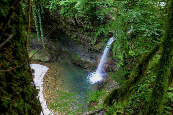Красоты Ореховского водопада в Сочи, маршрут и отзывы