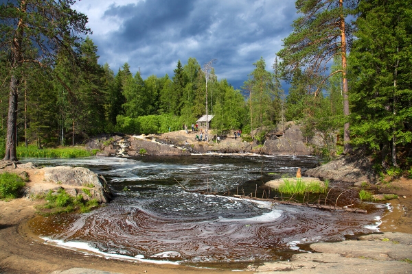 Рускеальские водопады: описание, история, фото