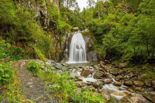 Самые известные и интересные водопады горного Алтая