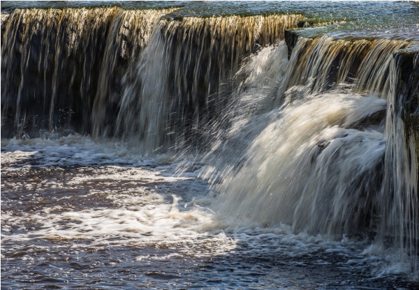 Тосненский водопад в Ленинградской области